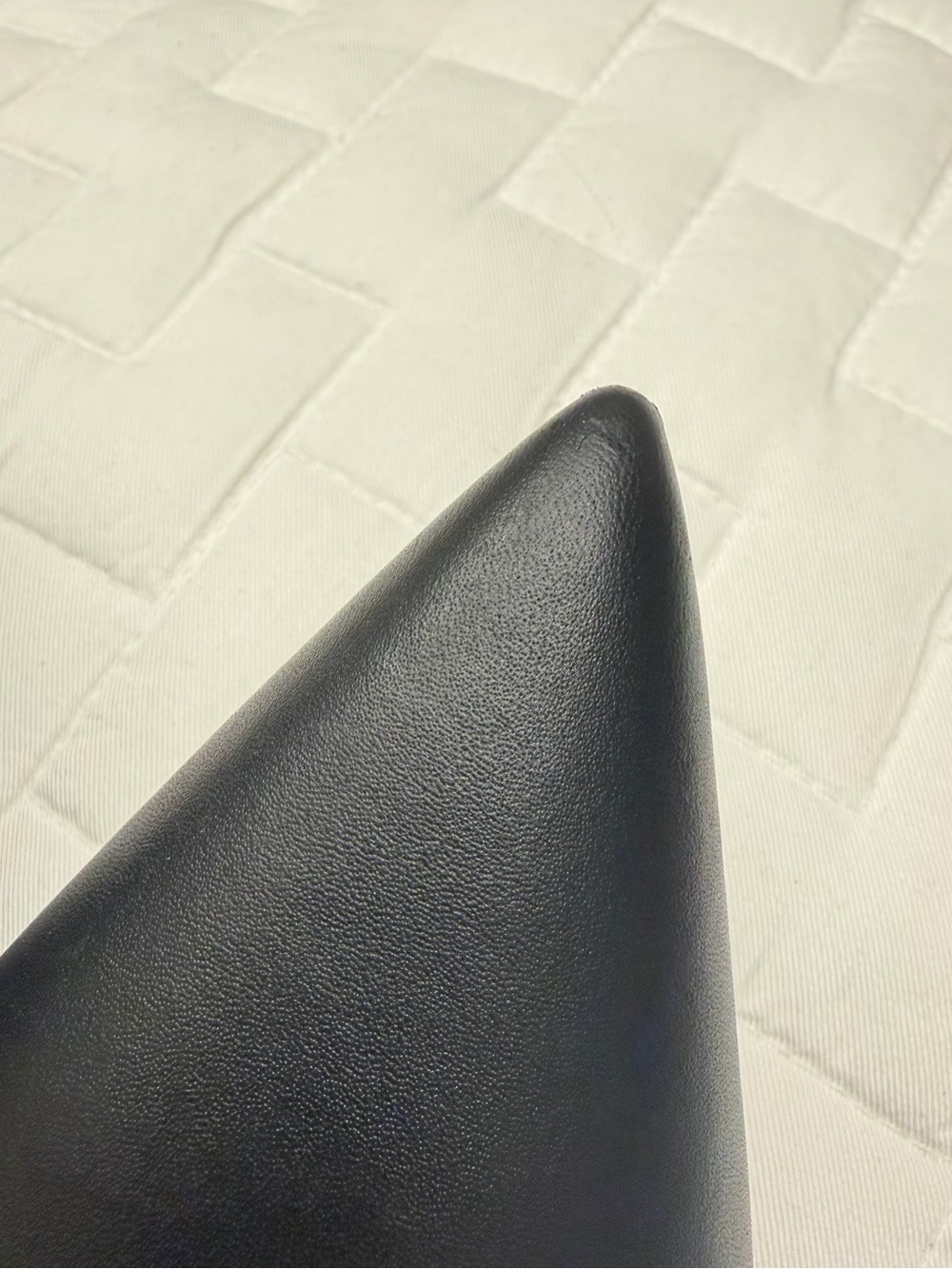 Michael Kors Black Pointed Leather Pumps - Picture 6 of 6